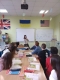 Сафоник Дарина проводить урок у 8-Б