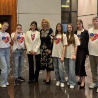 Зустріч Міністра закордонних справ Туреччини Хакана Фідана з учнями КГСМ №1